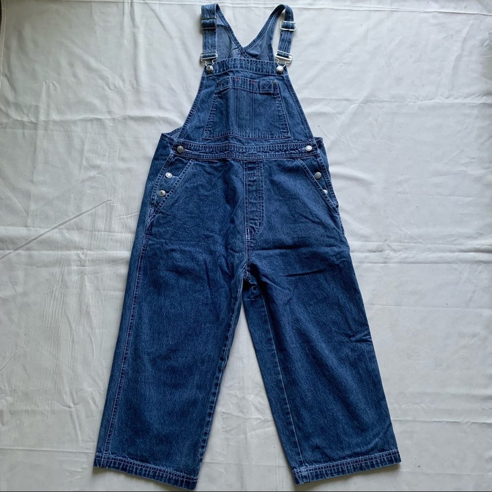 Gap Dark Wash Overalls